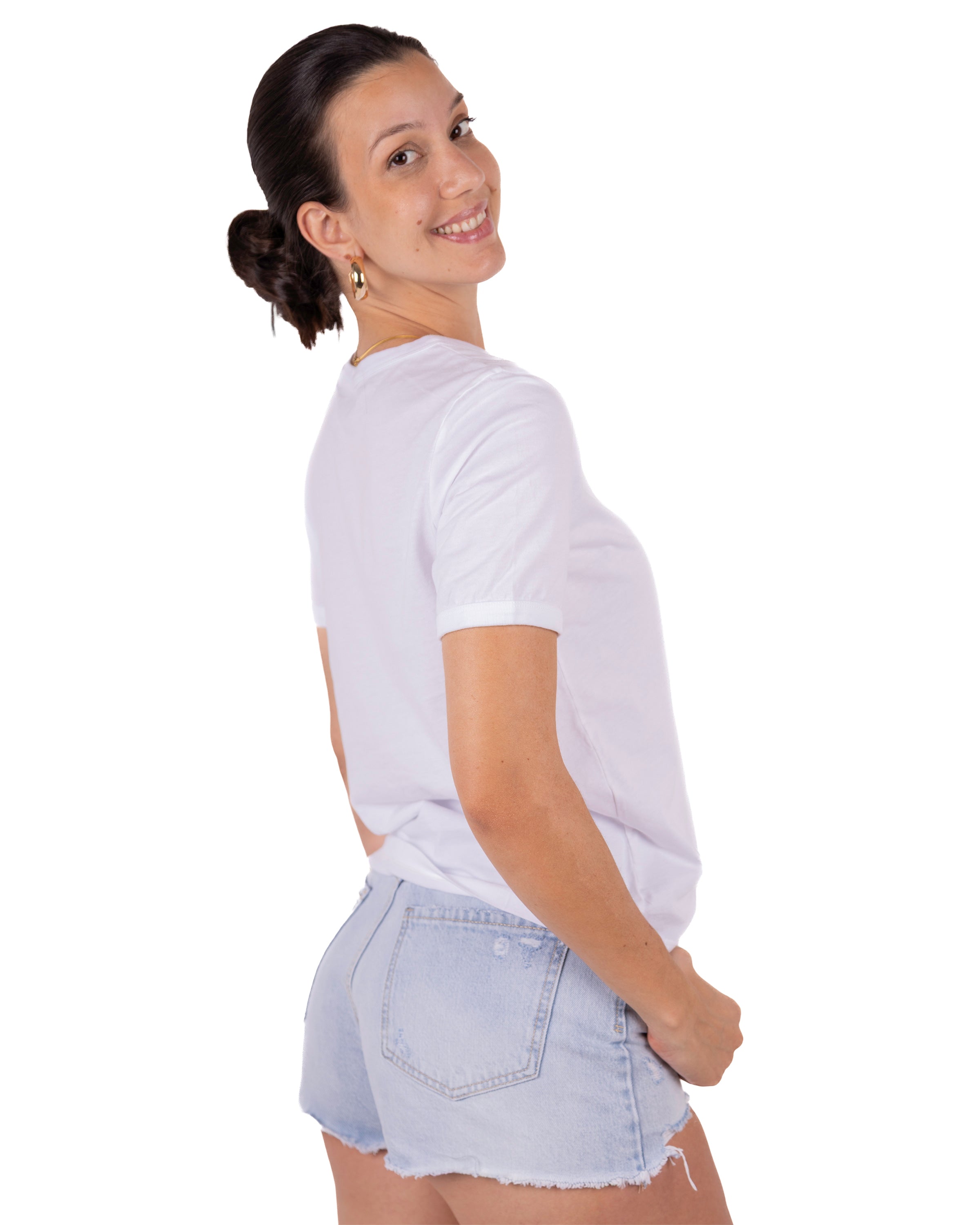 TSUKI Organic Cotton T-Shirt - Side view